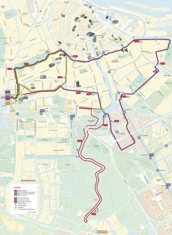amsterdam-marathon-route