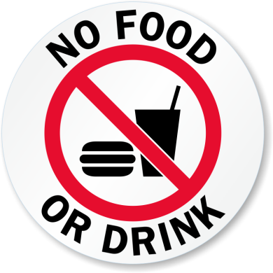 no-food-or-drink-glass-door-decal-lb-2898
